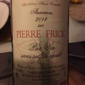 Carrière Auxerrois Sec