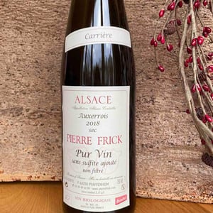 Carrière Auxerrois Sec 2018 - Domaine Pierre Frick - Jean-Pierre, Chantal et Thomas Frick