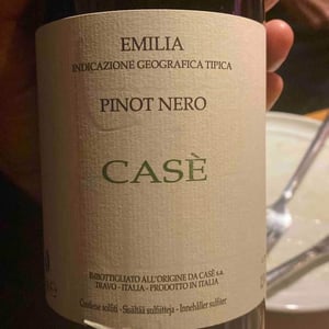 Casè Pinot Nero - Società Agricola Casè - Alberto Anguissola & Diego Ragazzi 