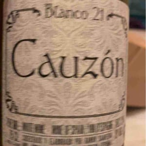 Cauzon Blanco 16 - Bodega Cauzon - Ramón Saavedra 