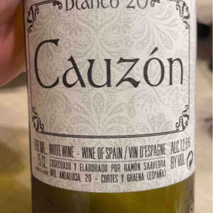 Cauzon Blanco 16 - Bodega Cauzon - Ramón Saavedra 