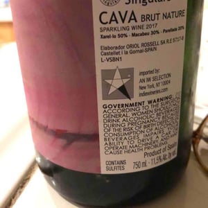 Cava Brut Nature - Vinyes Singulars - ignasi-segui
