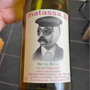 Domaine Matassa - Tom Lubbe - Brutal Rouge