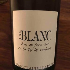 Ce Blanc vous en fera voir de toutes les couleurs - Jean-Claude Lapalu - jean-claude-lapalu