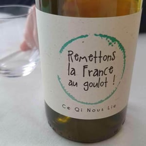 De Vini - Vini Libre - Christophe Bosque - Ce qi nous lie
