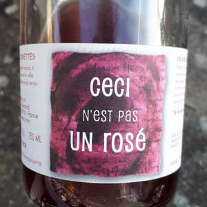 Ceci N'Est Pas Un Rosé - Les Sablonnettes - christine-joel-menard