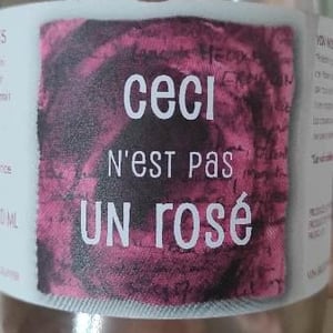 Ceci N'Est Pas Un Rosé - Les Sablonnettes - Christine & Joël Ménard 