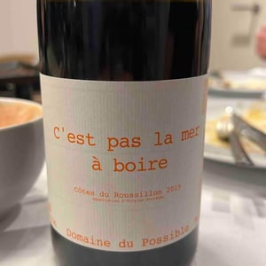Domaine du Possible - Loïc Roure - C'est pas la mer à boire