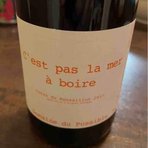 C'est pas la mer à boire
