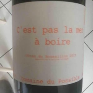 Domaine du Possible - Loïc Roure - C'est pas la mer à boire