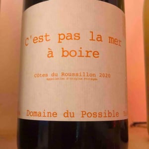 C'est pas la mer à boire - Domaine du Possible - loic-roure