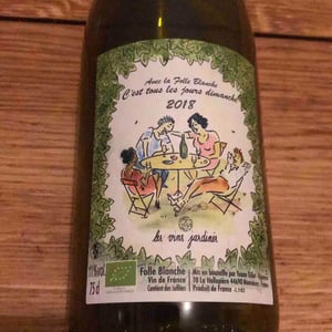 C'est tous les jours dimanche - Les Vins Jardinés - Yoann Gillot -2018