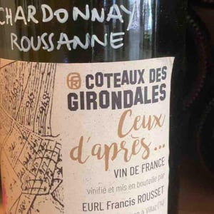Ceux d'après - Coteaux des Girondales - francis-rousset