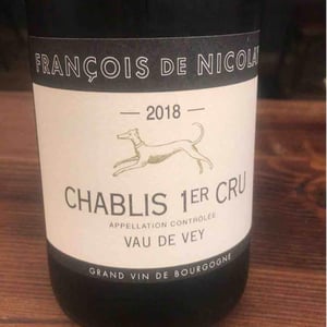 Chablis 1er Cru "Vau de Vey" - Maison François de Nicolay - francois-de-nicolay