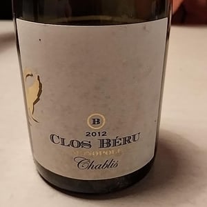 Chablis "Clos Béru" - Monopole - Château de Béru - athenais-de-beru
