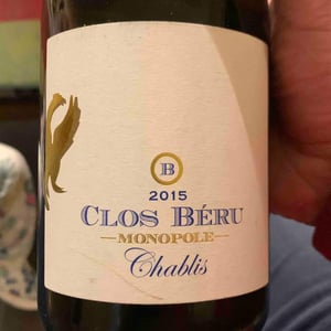 Chablis "Clos Béru" - Monopole - Château de Béru - athenais-de-beru
