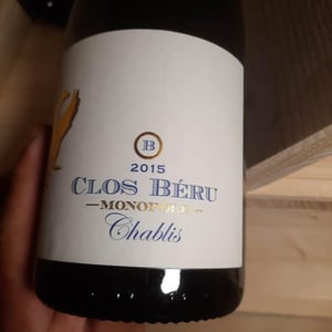 Chablis "Clos Béru" - Monopole - Château de Béru - athenais-de-beru