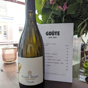 Chablis "Clos Béru" - Monopole - Château de Béru - athenais-de-beru