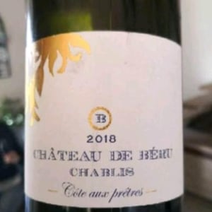 Chablis "Côte aux Prêtres" - Château de Béru - athenais-de-beru