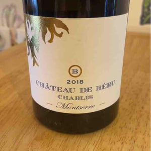 Chablis "Montserre" (Sans soufre) - Château de Béru - athenais-de-beru