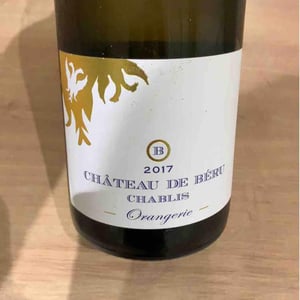 Chablis "Orangerie" - Château de Béru - Athénaïs de Béru 