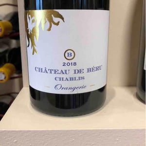 Chablis "Orangerie" - Château de Béru - athenais-de-beru