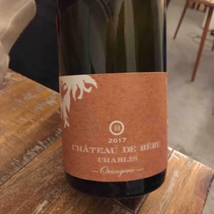 Chablis "Orangerie" (Sans soufre) - Château de Béru - Athénaïs de Béru 
