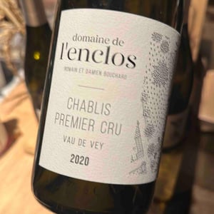 Chablis Premier Cru Vau de Vey - Domaine De L’enclos - Romain & Damien Bouchard -2020
