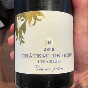 Chablis "Terroirs de Béru" - Château de Béru - athenais-de-beru