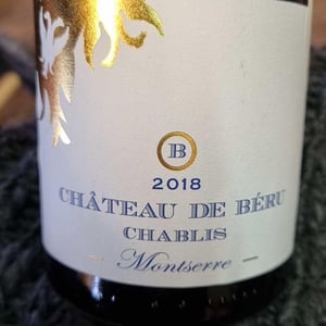 Château de Béru - Athénaïs de Béru - Chablis "Terroirs de Béru"