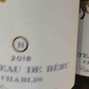 Chablis "Terroirs de Béru" - Château de Béru - athenais-de-beru