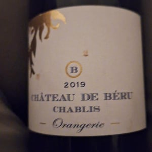 Chablis "Orangerie" - Château de Béru - athenais-de-beru