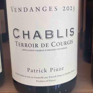 Chablis Terrroir de Courgis - Patrick Piuze - Patrick Piuze 