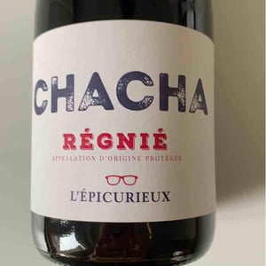 Chacha - Domaine de l'Épicurieux - Charlotte & Sébastien Congretel -2019