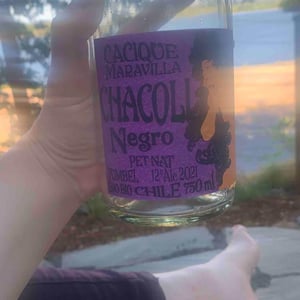 Chacolí Negro Pet Nat - Cacique Maravilla - Manuel Moraga -2021