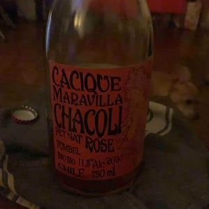 Chacolí Pet Nat Rosé - Cacique Maravilla - Manuel Moraga 