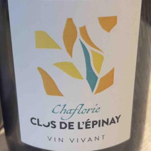 Chaflorie - Domaine Clos de l’Epinay - antoine-labrosse-et-henri-bruneau -2023