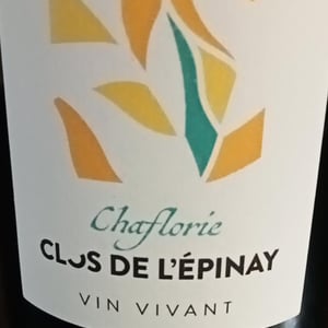 Chaflorie - Domaine Clos de l’Epinay - antoine-labrosse-et-henri-bruneau -2023