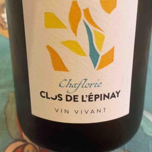 Chaflorie Pétillant - Domaine Clos de l’Epinay - Antoine Labrosse et Henri Bruneau -2023