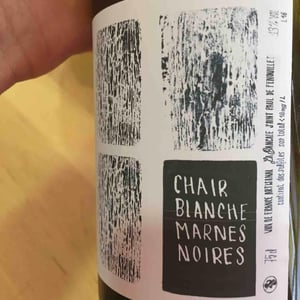 Chair Blanche Marnes Noires 2016