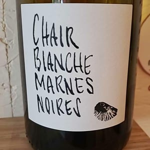 Chair blanche marnes noires (label since 2020) - La Bancale - bastien-baillet-celine-schuers