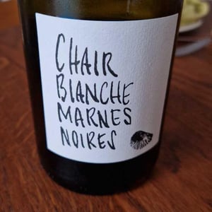 Chair blanche marnes noires (label since 2020) - La Bancale - Bastien Baillet & Céline Schuers 