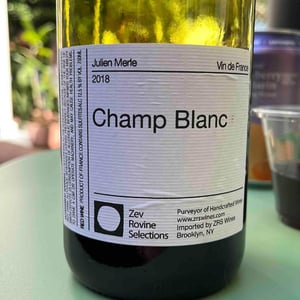 Julien Merle - Julien Merle - Champ Blanc