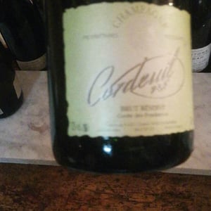 Champagne Brut Reserve - Cordeuil p&f - gilbert-et-erlande-cordeuil