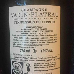 Champagne Vadin-plateau - Vadin Plateau - jean-luc-yann-vadin