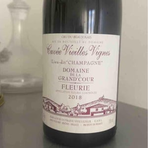 Cuvée Vieilles Vignes "Champagne" - Domaine de la Grand'Cour - Jean-Louis Dutraive 