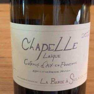 Chapelle Laïque Blanc - Domaine de Sulauze - Karina & Guillaume Lefèvre 