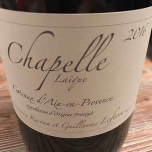 Domaine de Sulauze - Karina & Guillaume Lefèvre - Chapelle Laïque Rouge