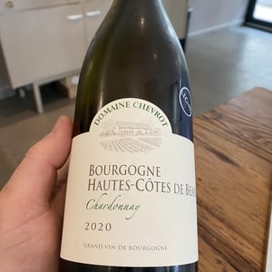 chardonnay - Domaine Chevrot - Vincent & Pablo Chevrot -2020