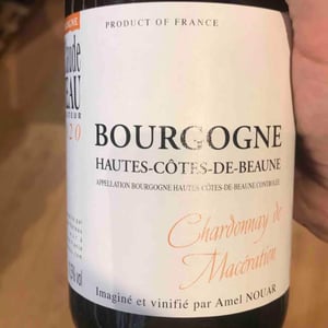 Chardonnay De Maceration - Domaine Jean-Claude Rateau - amel-nouar-et-jean-claude-rateau